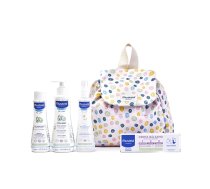 Ķermeņa kopšanas līdzekļu komplekts, mazuļiem Mustela Little Moments Polka Dots 5in1, 800 ml