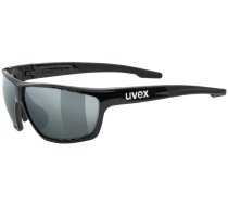 Brilles sporta Uvex Sportstyle 706, 72 mm, sudraba/melna