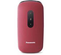 Telefons ar pogām Panasonic KX-TU446EXR, sarkana