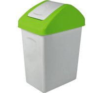 Atkritumu tvertne Branq, zaļa, 25 l, 50 cm x 24 cm