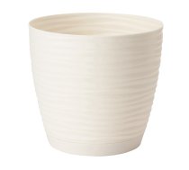 Puķu pods Form Plastic Petit 3000, plastmasa, Ø 10.7 cm, balta