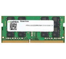 Operatīvā atmiņa (RAM) Mushkin Essentials MES4S213FF16G28, DDR4 (SO-DIMM), 16 GB, 2133 MHz