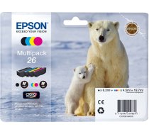 Tintes printera kasetne Epson Multipack 26, daudzkrāsaina