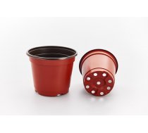 Puķu pods Garden Center BN130, plastmasa, Ø 13 cm, brūna