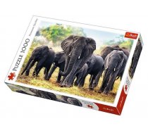 Puzle Trefl African Elephants 10442, 48 cm x 68 cm