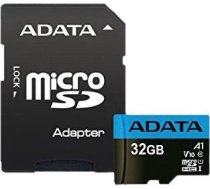 Atmiņas karte Adata Micro SDHC C10 Premier Adata, 32 GB, 85 Mb/s - 20 Mb/s