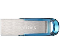 USB zibatmiņa SanDisk Ultra Flair, zila, 64 GB