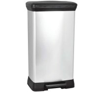 Atkritumu tvertne Curver 8021625820, sudraba, 50 l, 73 cm x 29 cm