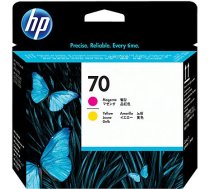 Tintes printera kasetne HP C9406A 70, dzeltena/violeta