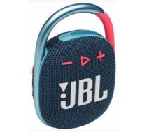 Bezvadu skaļrunis JBL CLIP4, zila/rozā, 5 W