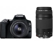 Spoguļkamera Canon EOS 250D + 18-55mm + 75-300mm
