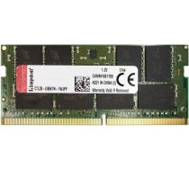 Operatīvā atmiņa (RAM) Kingston ValueRAM KVR26S19S6/4, DDR4 (SO-DIMM), 4 GB, 2666 MHz