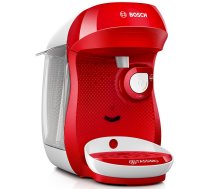 Kapsulas kafijas automāts Bosch Tassimo Happy TAS1006, balta/sarkana