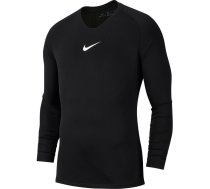 Krekls ar garām piedurknēm, vīriešiem Nike Dry Park First Layer, melna, 2XL