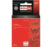 Tintes printera kasetne ActiveJet Supreme ACC-551GN, pelēka, 15 ml