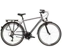 Velosipēds tūristu Kross Trans 2.0 SR, 28 ", M rāmis, melna/pelēka