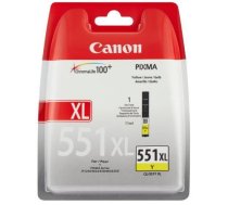 Tintes printera kasetne Canon CLI-551XL, dzeltena