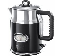 Elektriskā tējkanna Russell Hobbs 21671-70, 1.7 l, melna/nerūsējošā tērauda