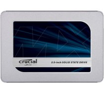 Cietais disks (SSD) Crucial MX500 CT250MX500SSD1, 2.5", 250 GB