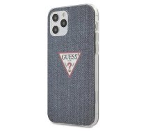 Telefona vāciņš Guess Apple iPhone 12 / 12 Pro, Apple iPhone 12/Apple iPhone 12 Pro, zila