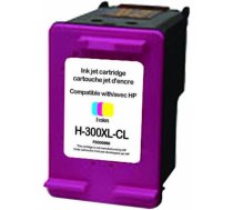 Tintes printera kasetne Uprint HP 300XLCl, zila/sarkana/dzeltena