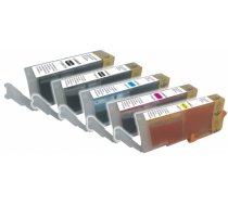 Tintes printera kasetne Uprint PGI-550/CLI-551, zila/melna/sarkana