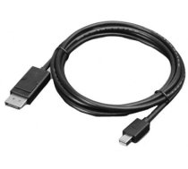 Vads Lenovo Mini-DisplayPort to DisplayPort Mini Display port male, Display port male, 2 m, melna