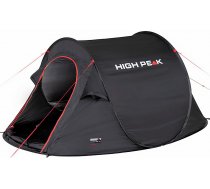 Trīsvietīga telts High Peak Vision 3, melna
