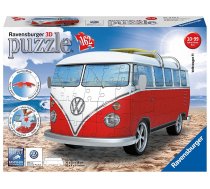 3D puzle Ravensburger Volkswagen Bus T1 12516, 31 cm x 7 cm, 162