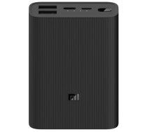 Lādētājs-akumulators (Power bank) Xiaomi 3 Ultra Compact, 10000 mAh, melna