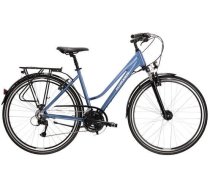 Velosipēds tūristu Kross Trans 4.0 Lady, 28 ", M rāmis, zila/balta