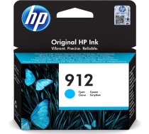 Tintes printera kasetne HP 912, zila