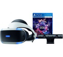 Piederumi Sony PlayStation VR+Camera V2+VR Worlds