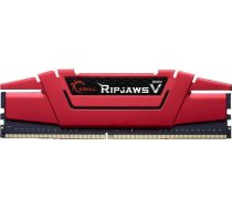 Operatīvā atmiņa (RAM) G.SKILL RipJaws V Red F4-2800C17S-8GVR, DDR4, 8 GB, 2800 MHz