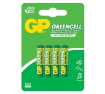 Baterijas GP Greencell R03, AAA, 1.5 V, 4 gab.