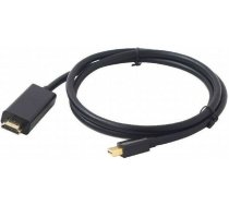 Adapteris Gembird CC-mDP-HDMI-6 Mini DisplayPort to HDMI Mini DisplayPort, HDMI, 1.8 m, melna