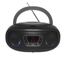 Magnetola Denver TCL-212BT, 4 W, melna/pelēka