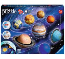 3D puzle Ravensburger Solar System 11668, 15 cm x 15 cm, 522