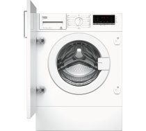 Iebūvējama veļas mašīna Beko WITC 7612 B0W, 7 kg, balta