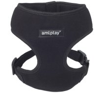 Regulējamas krūšu siksnas Amiplay Denver, melna, 330 - 480 mm x 33 mm, 33-48