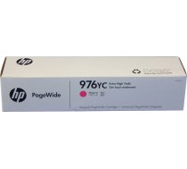 Tintes printera kasetne HP 976YC, fuksīna (magenta)