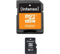 Atmiņas karte Intenso MicroSDHC, 32 GB