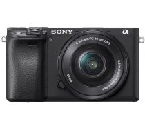 Sistēmas fotoaparāts Sony Alpha A6400 E-Mount Camera + PZ 16-50mm f/3.5-5.6 OSS