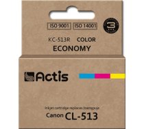 Tintes printera kasetne Actis Standard KC-513R, zila/sarkana/dzeltena, 15 ml