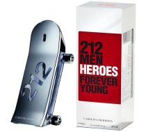 Tualetes ūdens Carolina Herrera 212 Men Heroes, 90 ml