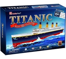 3D puzle Cubicfun Titanic T4011H, 80 cm x 20 cm, 113