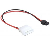 Vads Delock MOLEX (M)->SATA (F) SATA 6 pin, Molex, 0.24 m, balta