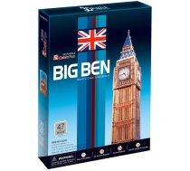 3D puzle Cubicfun Big Ben C094H, 12 cm x 12 cm, 47