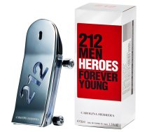 Tualetes ūdens Carolina Herrera 212 Men Heroes, 50 ml