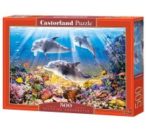 Puzle Castorland Dolphins Underwater 500 el. B-52547, 500